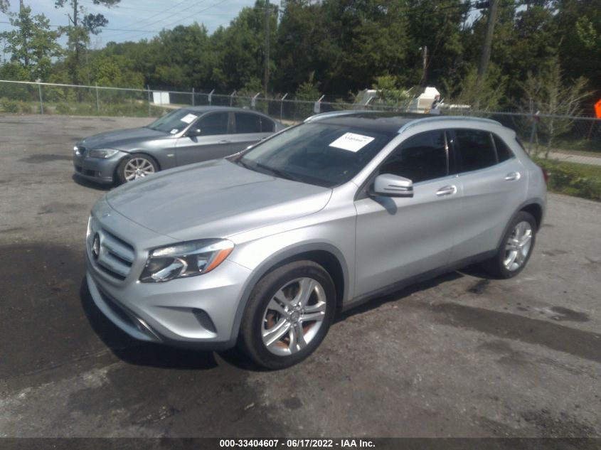 2015 MERCEDES-BENZ GLA-CLASS GLA 250 WDCTG4EB2FJ184509