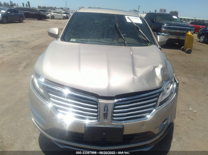 2015 LINCOLN MKC 5LMCJ1A98FUJ13539