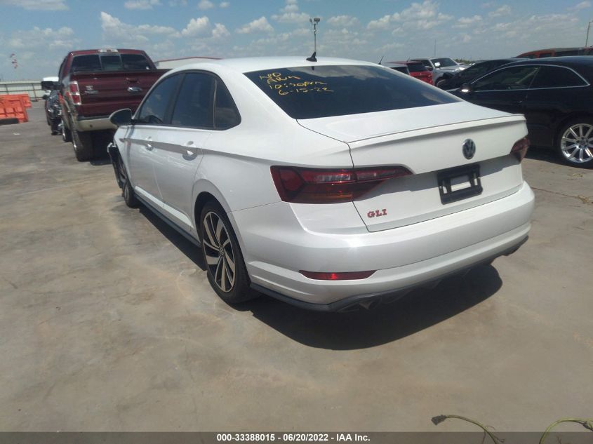 2019 VOLKSWAGEN JETTA GLI S 3VW6T7BU5KM199988