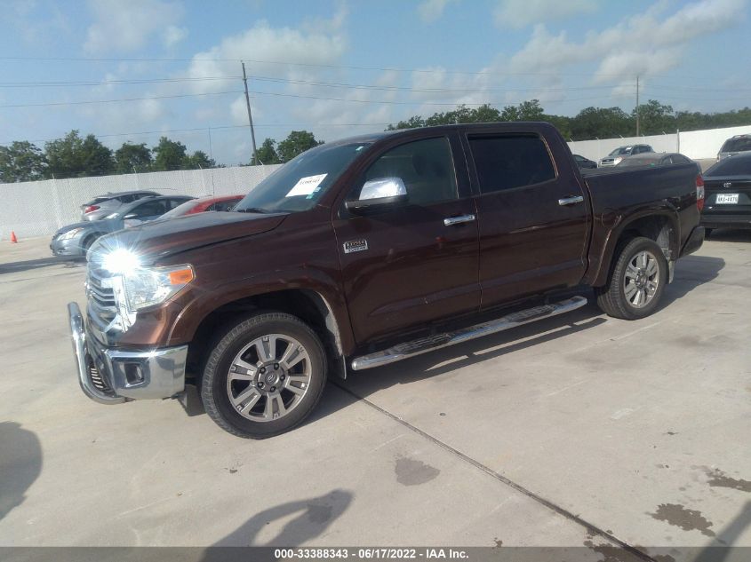 2017 TOYOTA TUNDRA 4WD CREWMAX 1794/PLATINUM 5TFAW5F10HX603663