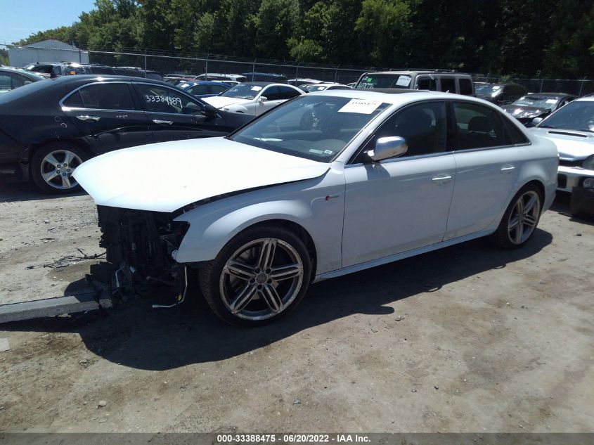 2013 AUDI S4 PREMIUM PLUS WAUBGAFLXDA162601