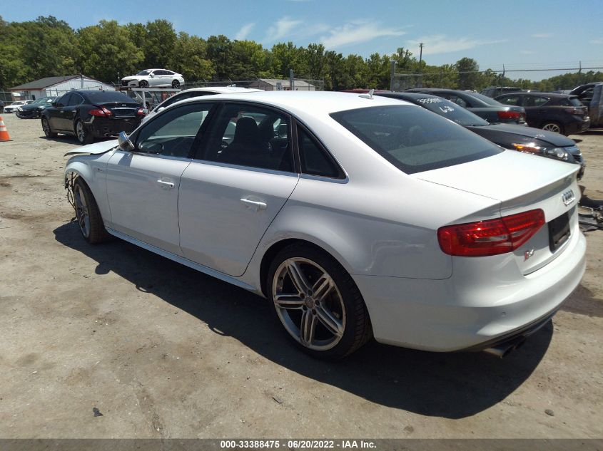 2013 AUDI S4 PREMIUM PLUS WAUBGAFLXDA162601