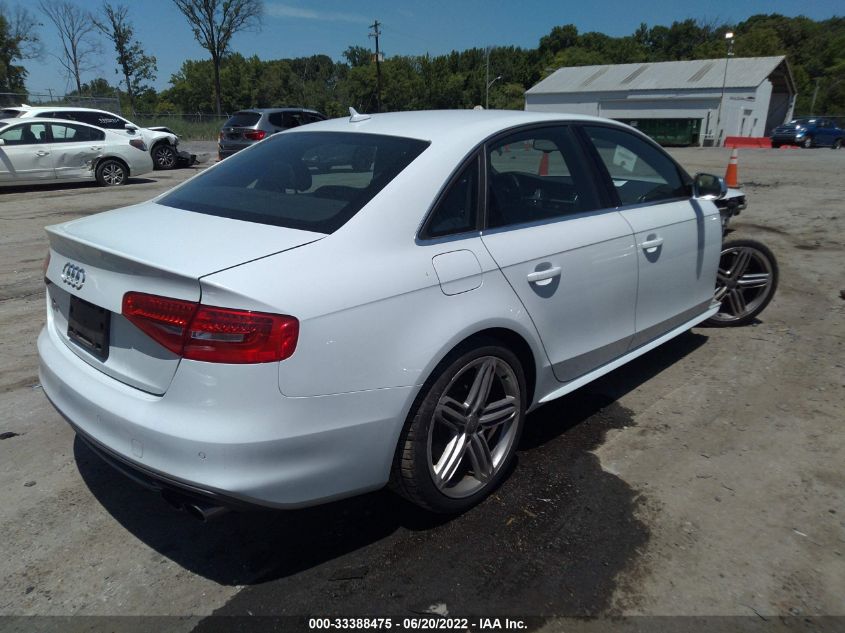 2013 AUDI S4 PREMIUM PLUS WAUBGAFLXDA162601