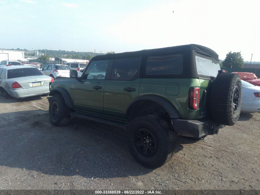 2022 FORD BRONCO BASE/BIG BEND 1FMEE5DP7NLA70818