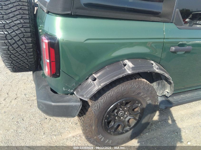 2022 FORD BRONCO BASE/BIG BEND 1FMEE5DP7NLA70818