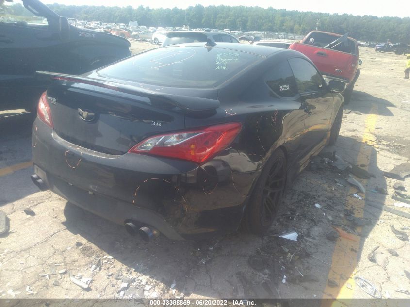 2013 HYUNDAI GENESIS COUPE 3.8 TRACK KMHHU6KJ9DU092767