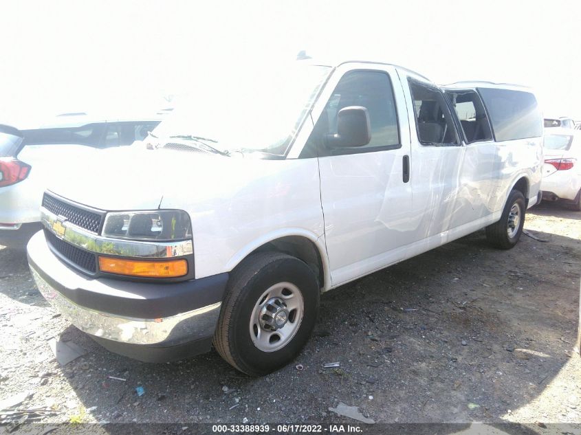 2020 CHEVROLET EXPRESS PASSENGER LT 1GAZGPFGXL1183558