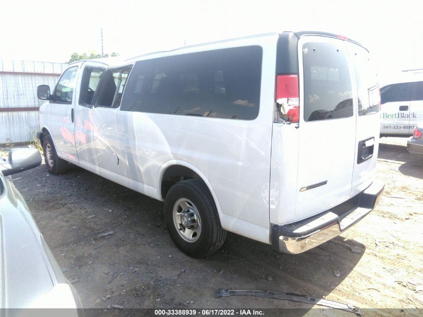 2020 CHEVROLET EXPRESS PASSENGER LT 1GAZGPFGXL1183558