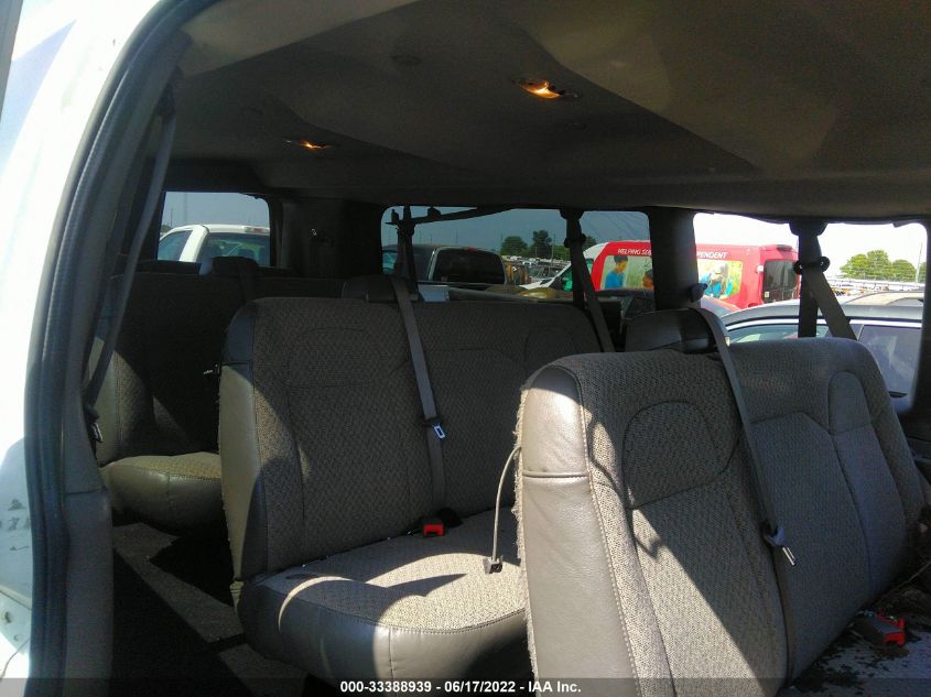 2020 CHEVROLET EXPRESS PASSENGER LT 1GAZGPFGXL1183558