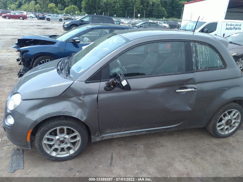 2013 FIAT 500 POP 3C3CFFAR9DT513207