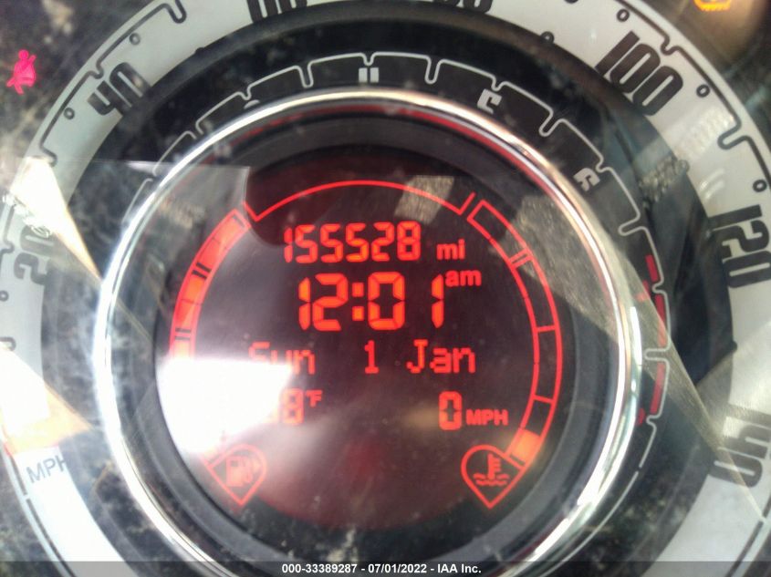 2013 FIAT 500 POP 3C3CFFAR9DT513207
