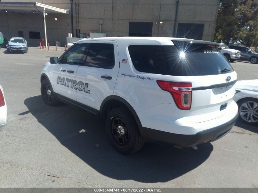 2013 FORD UTILITY POLICE 1FM5K7AR7DGA89466