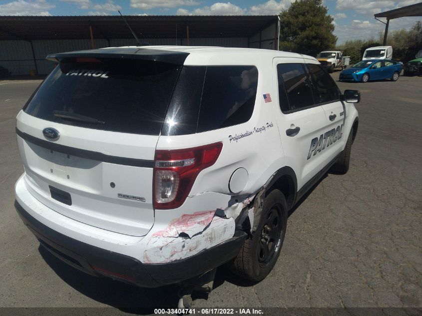 2013 FORD UTILITY POLICE 1FM5K7AR7DGA89466