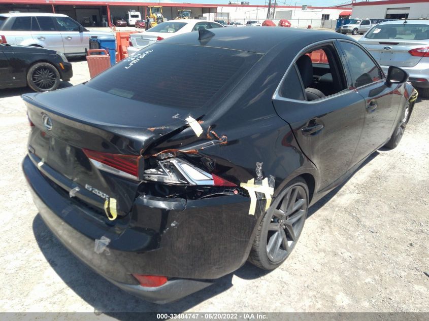 2017 LEXUS IS IS TURBO JTHBA1D21H5052046