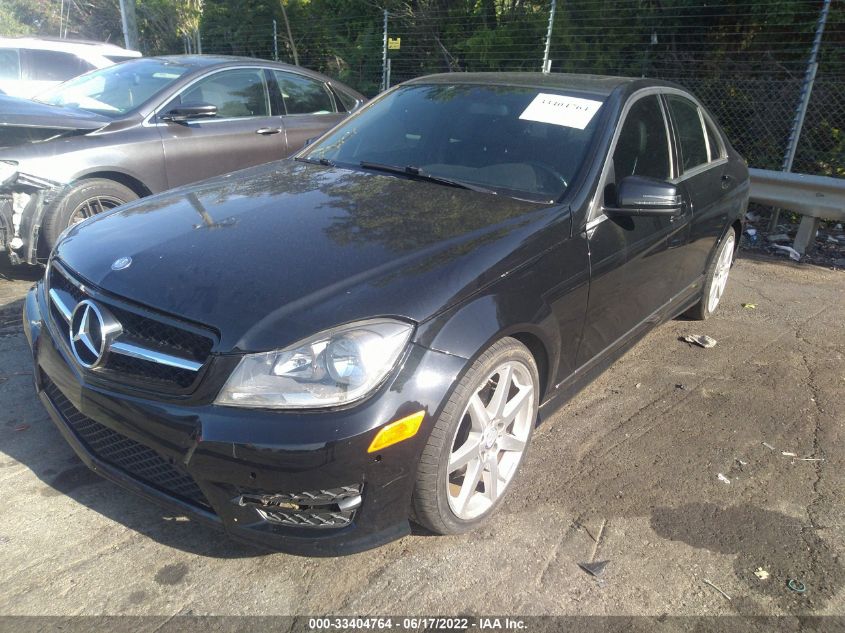 2014 MERCEDES-BENZ C-CLASS C 300 LUXURY WDDGF8AB5EA924436