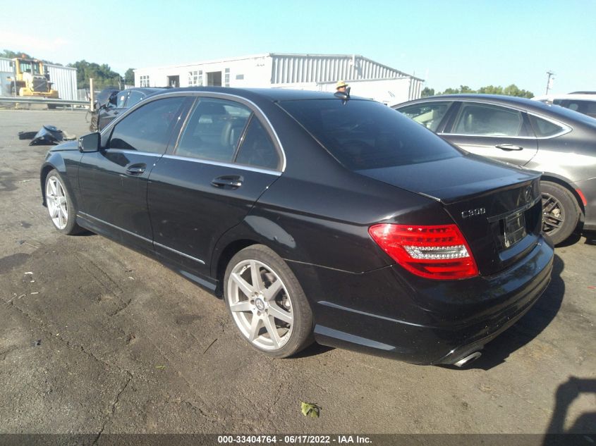 2014 MERCEDES-BENZ C-CLASS C 300 LUXURY WDDGF8AB5EA924436