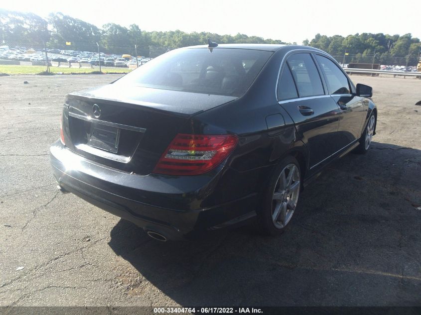 2014 MERCEDES-BENZ C-CLASS C 300 LUXURY WDDGF8AB5EA924436