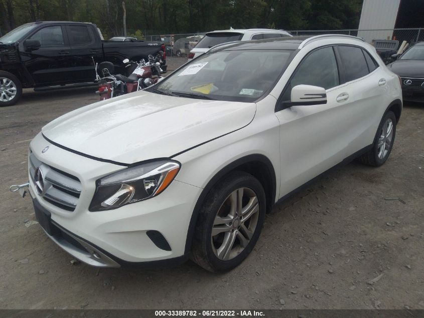 2016 MERCEDES-BENZ GLA GLA 250 WDCTG4GB0GJ263675