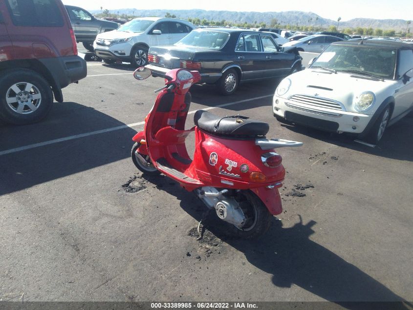 2005 VESPA M198F ZAPM198F055014047