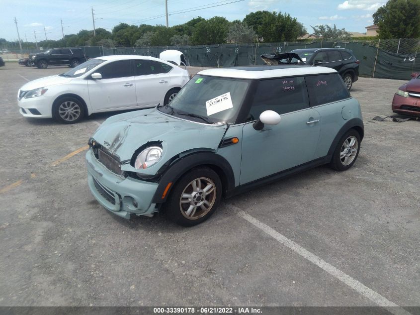 2013 MINI COOPER HARDTOP WMWSU3C59DT683677