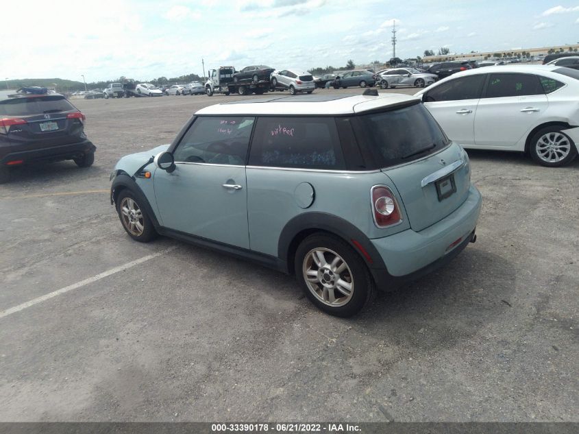 2013 MINI COOPER HARDTOP WMWSU3C59DT683677