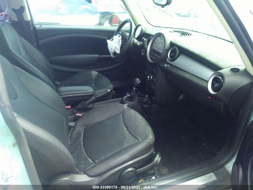 2013 MINI COOPER HARDTOP WMWSU3C59DT683677