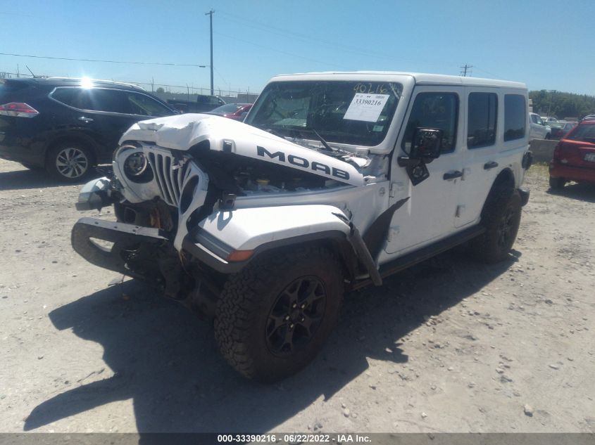 2019 JEEP WRANGLER UNLIMITED MOAB 1C4HJXEG2KW514611