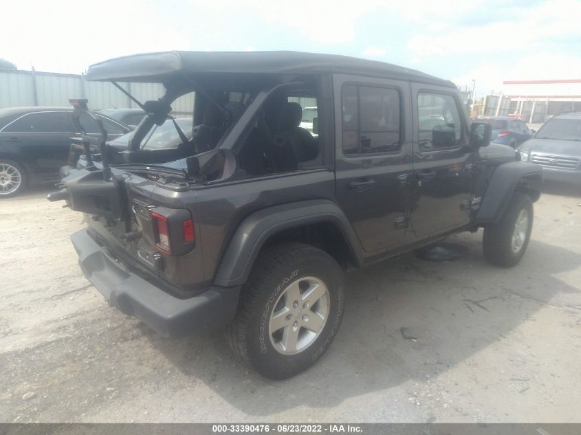 2018 JEEP WRANGLER UNLIMITED SPORT 1C4HJXDG2JW211909