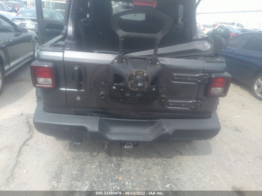 2018 JEEP WRANGLER UNLIMITED SPORT 1C4HJXDG2JW211909