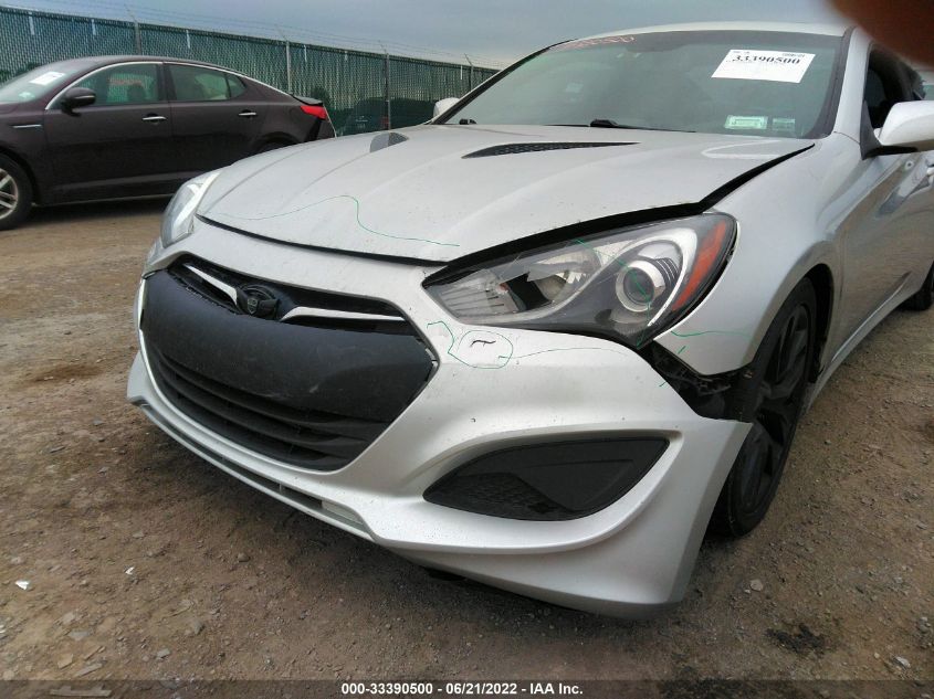2013 HYUNDAI GENESIS COUPE 2.0T PREMIUM KMHHT6KD3DU101847