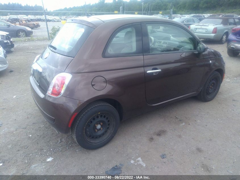 2014 FIAT 500 POP 3C3CFFAR4ET293931