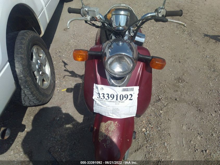 2005 YAMAHA XC125 V LPRSE13YX5A301422