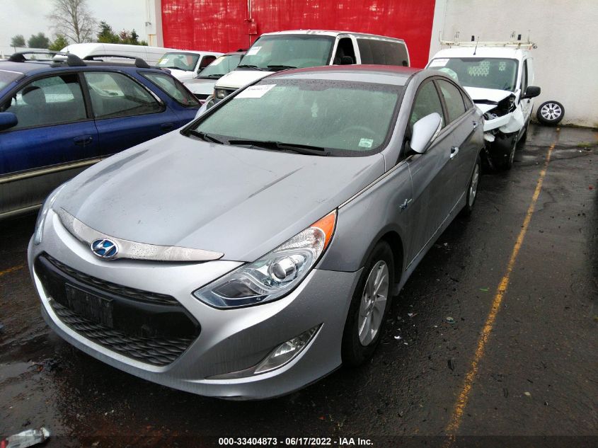 2015 HYUNDAI SONATA HYBRID KMHEC4A49FA135174