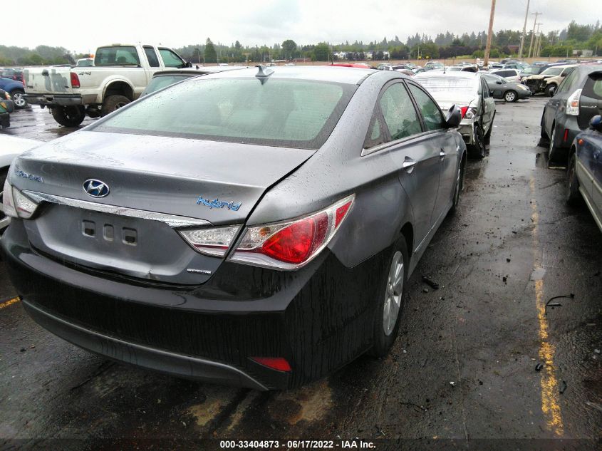 2015 HYUNDAI SONATA HYBRID KMHEC4A49FA135174