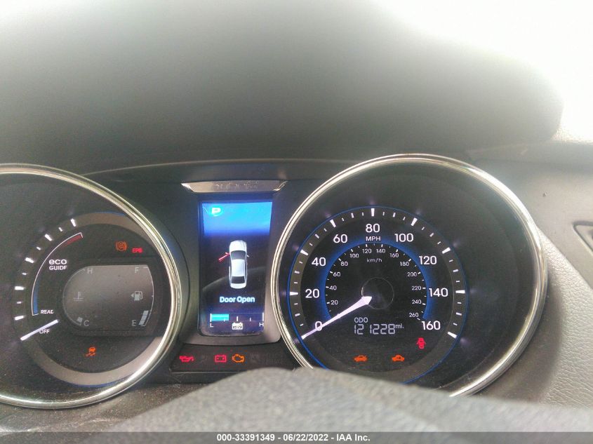 2013 HYUNDAI SONATA HYBRID HYBRID KMHEC4A41DA080989