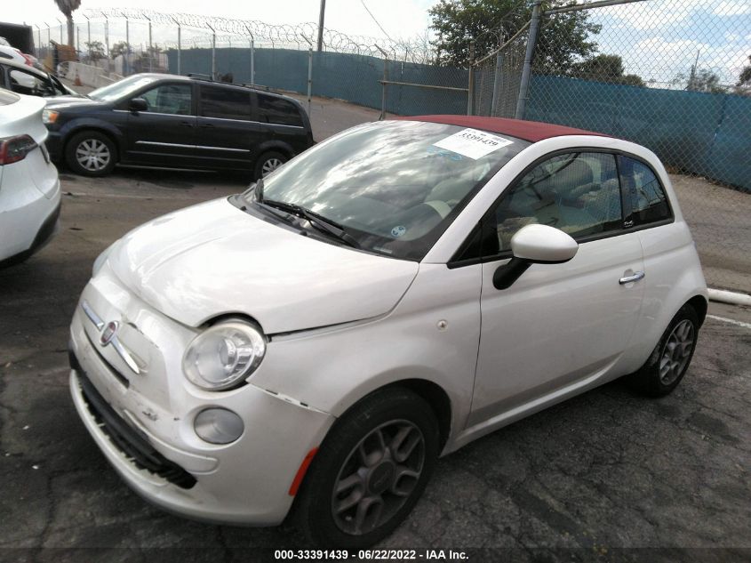 2013 FIAT 500 POP 3C3CFFDR0DT698209