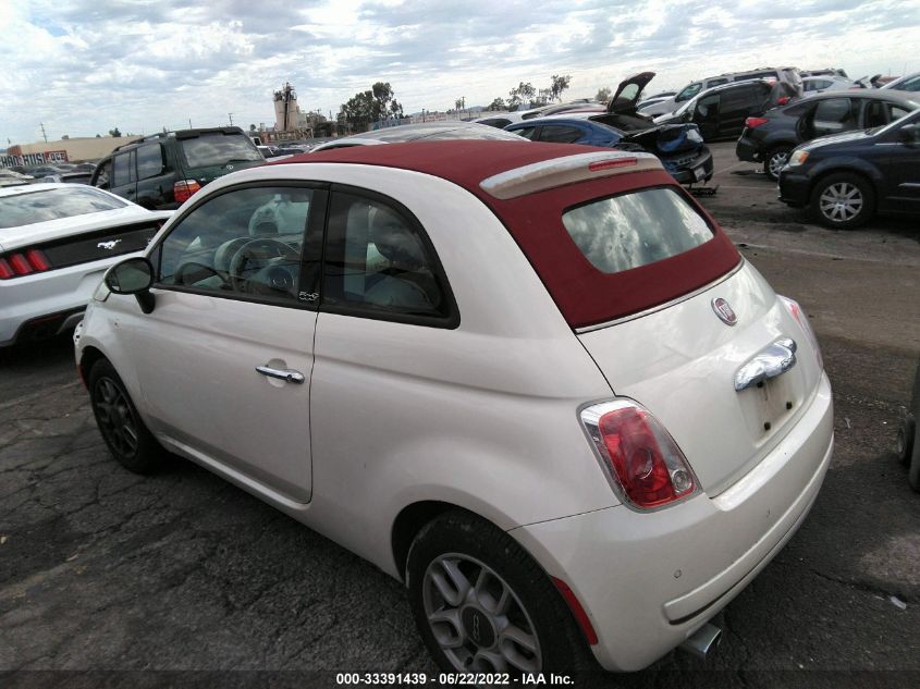 2013 FIAT 500 POP 3C3CFFDR0DT698209