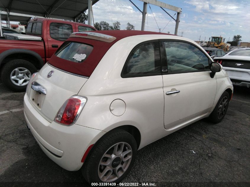 2013 FIAT 500 POP 3C3CFFDR0DT698209