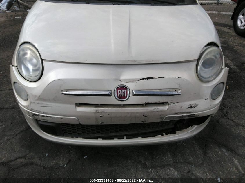2013 FIAT 500 POP 3C3CFFDR0DT698209