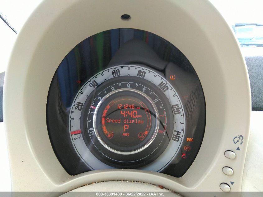 2013 FIAT 500 POP 3C3CFFDR0DT698209