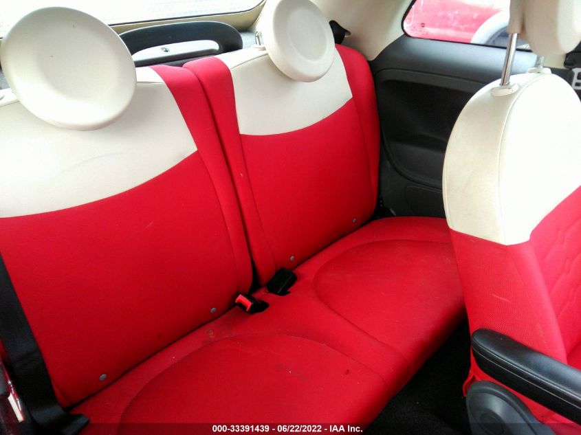 2013 FIAT 500 POP 3C3CFFDR0DT698209
