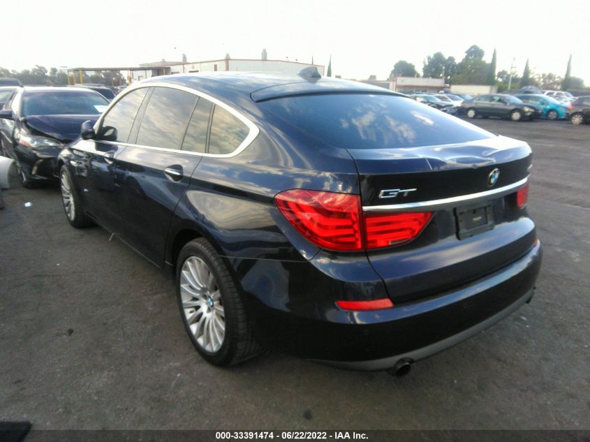 2013 BMW 5 SERIES GRAN TURISMO 535I WBASN2C5XDC202942