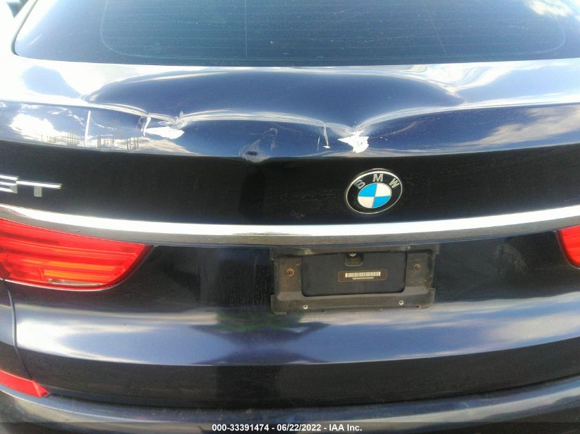 2013 BMW 5 SERIES GRAN TURISMO 535I WBASN2C5XDC202942