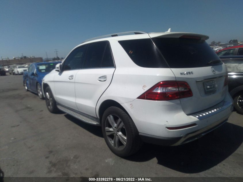 2015 MERCEDES-BENZ M-CLASS ML 350 4JGDA5JB7FA523610