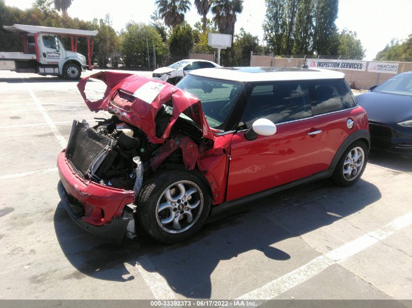 2013 MINI COOPER HARDTOP S WMWSV3C56DT389568