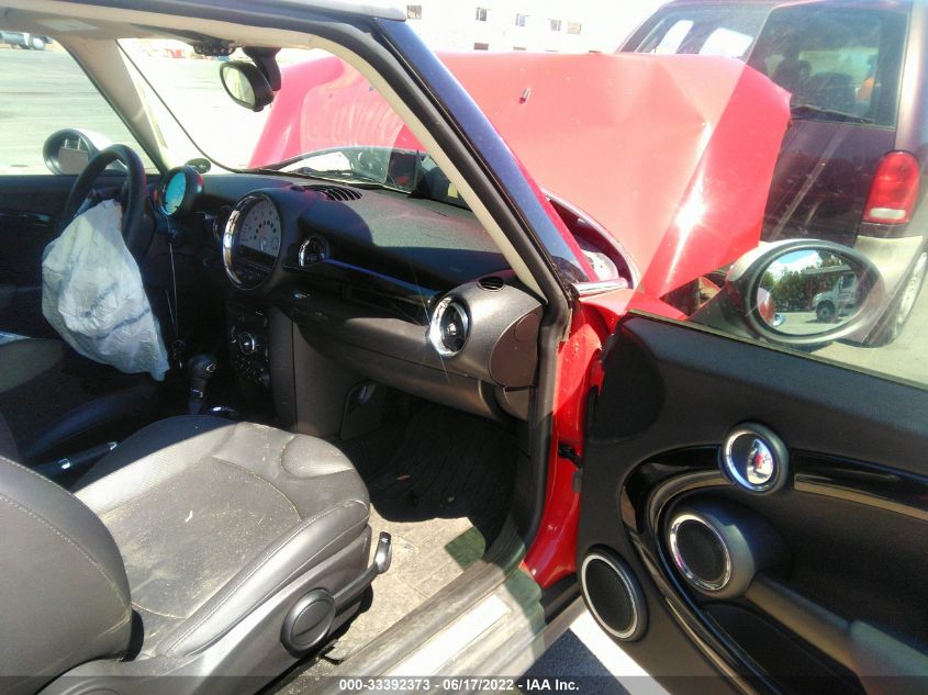 2013 MINI COOPER HARDTOP S WMWSV3C56DT389568