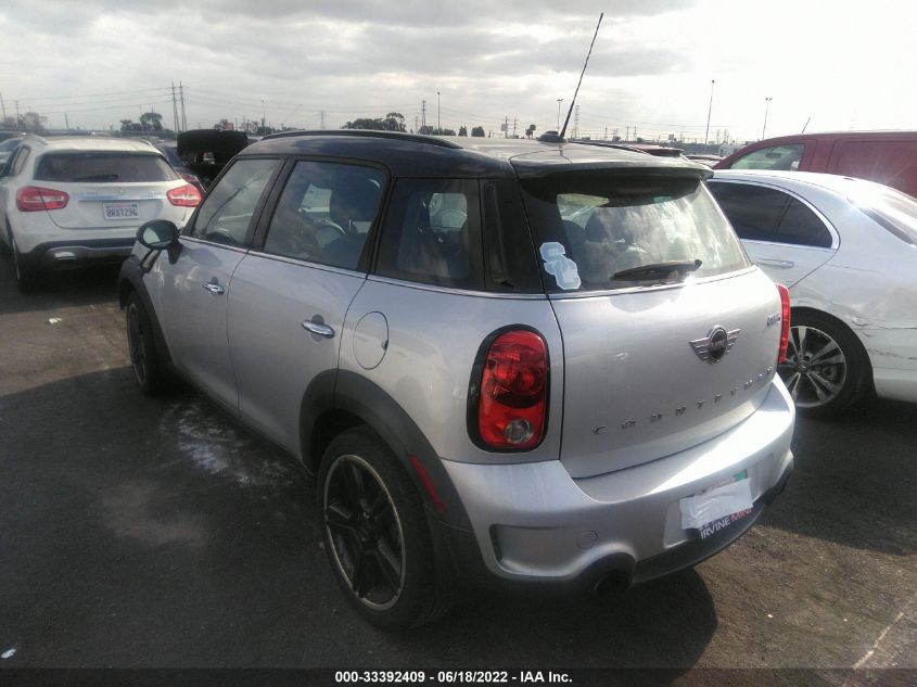 2015 MINI COOPER COUNTRYMAN S WMWZC3C5XFWT02910