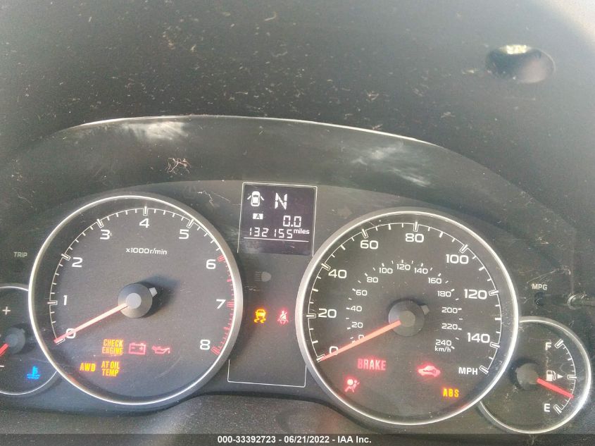 2014 SUBARU LEGACY 2.5I PREMIUM 4S3BMBC67E3024651