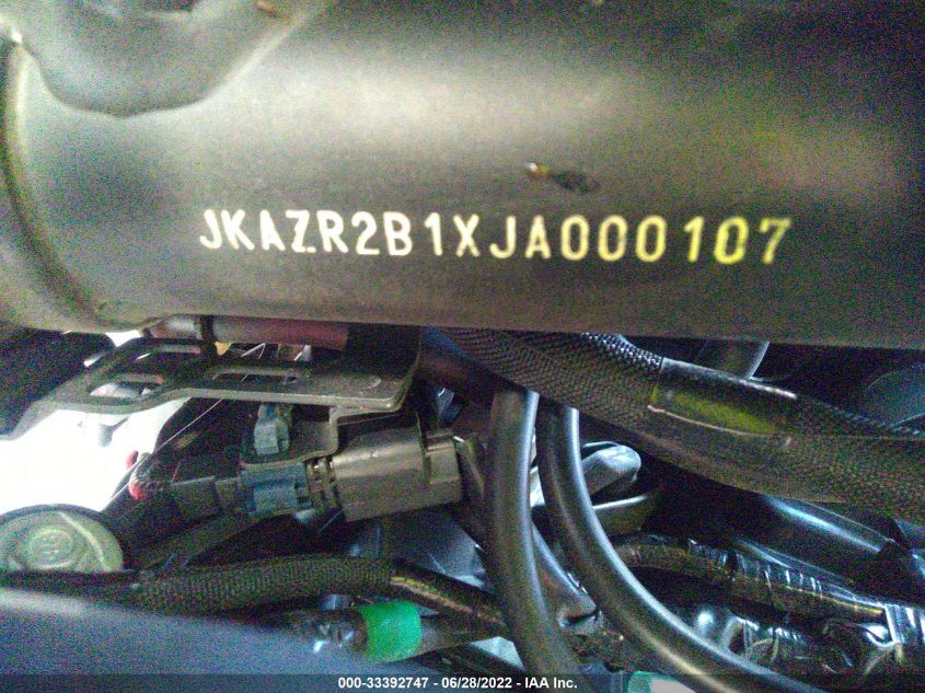 2018 KAWASAKI ZR900 JKAZR2B1XJA000107
