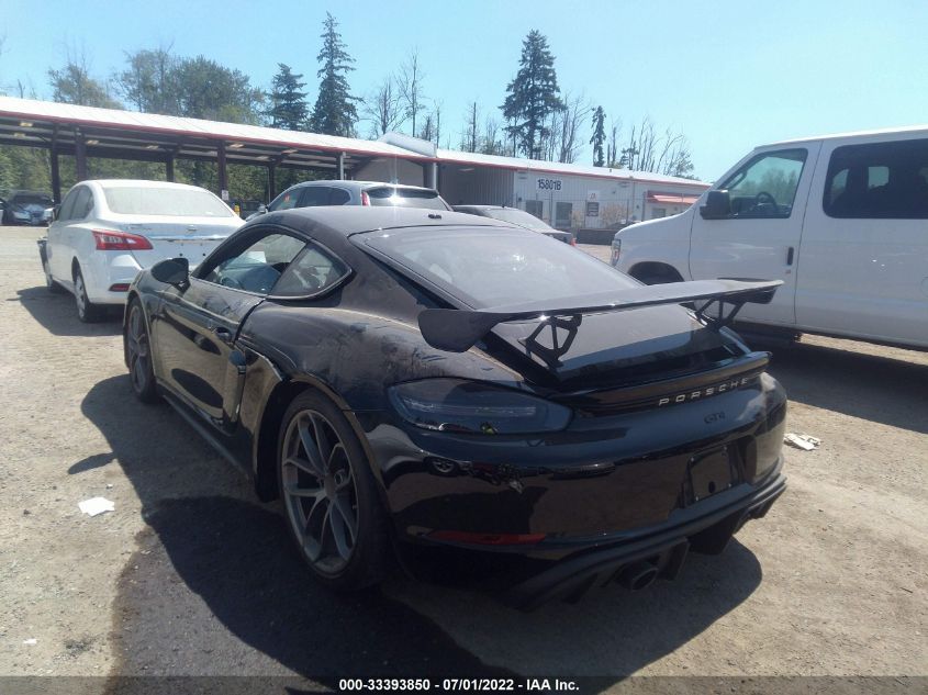 2021 PORSCHE 718 CAYMAN GT4 WP0AC2A81MK289072